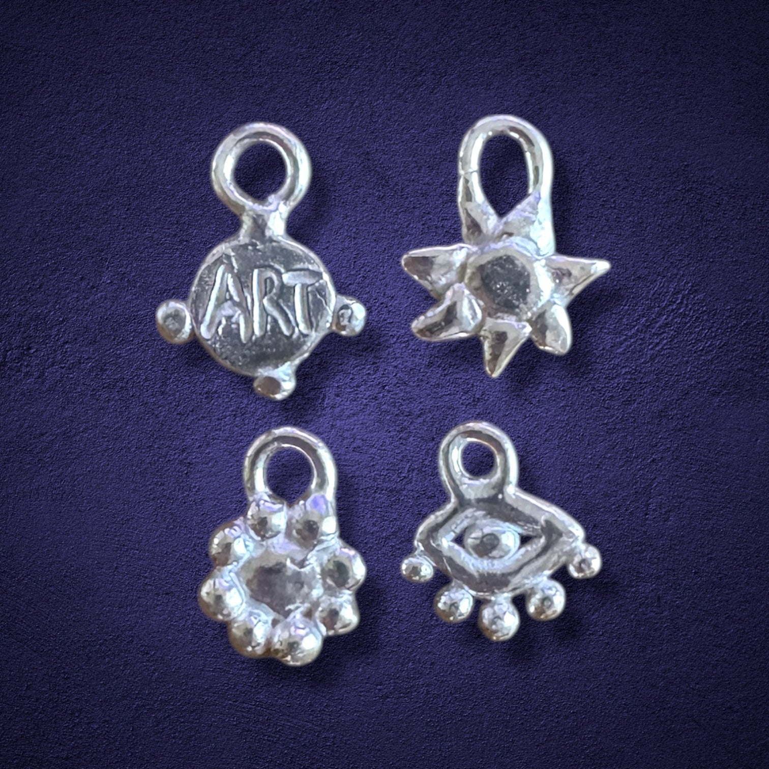 Mismatched set or single sleeper charms