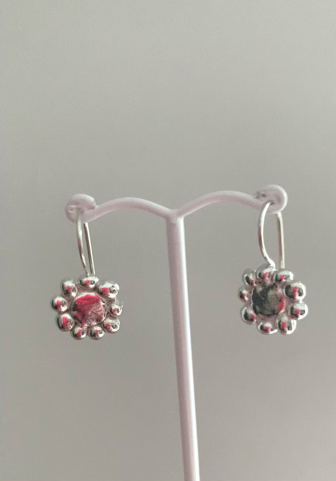 Ancient Daisy hook earrings