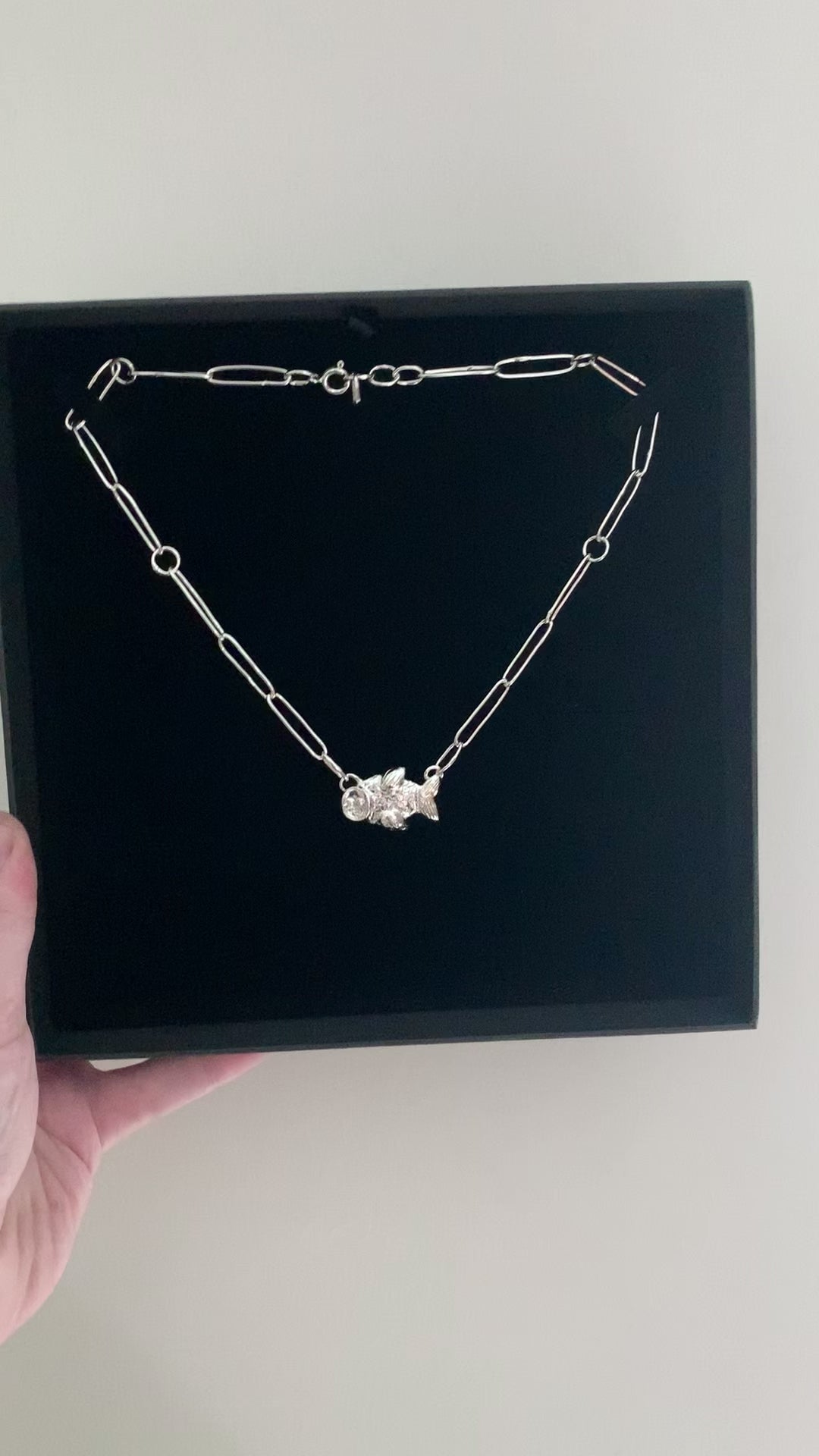 CUSTOM fish necklace
